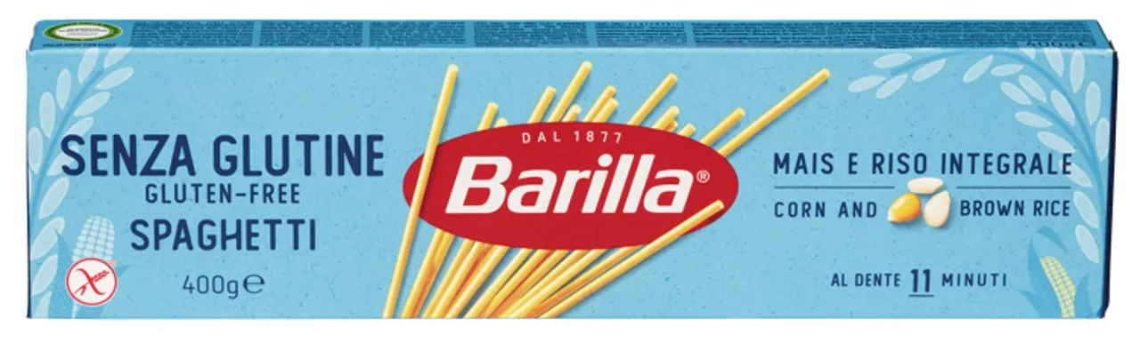 BARILLA PASTA SPAGHETTI GLUTENFRI 400G