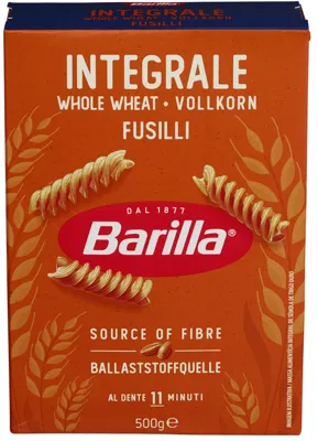 Barilla Pasta Fusilli Fullkorn 500g