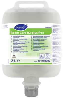 ROOM CARE R2-PLUS FREE 2L UNIVERSALRENGJØRING ROOM CARE R2-PLUS FREE 2L UNIVERSALRENGJØRING