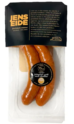Jalapeno Grill Med Cheddarost 230g Jens Eide