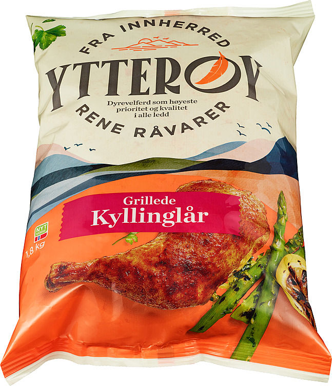 KYLLINGLÅR GRILLET YTTERØY 1,8KG, FRYS