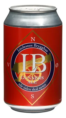 Gunners Ale Lindesnes Brygghus 4,7% 33cl