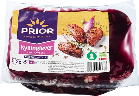 Kyllinglever 500g