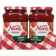 NORA JORDBÆR MINDRE SUKKER 530G