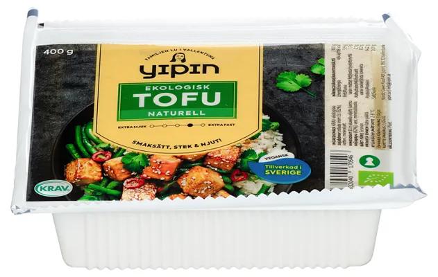Tofu Naturell Fast 400g Yipin