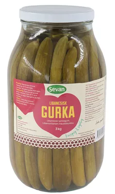 AGURK, SYLTET HEL 3KG SEVAN AGURK, SYLTET HEL 3KG SEVAN