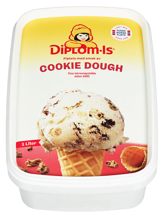 COOKIE DOUGH 1L DIPLOM-IS
