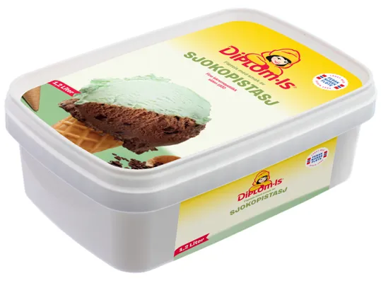 Sjokopistasj 1,2l Diplom-Is