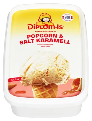 Popcorn Salt Karamell 1l Diplom-Is