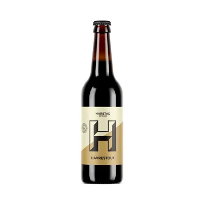 Havrestout 0,33l Fl Harstad Bryggeri