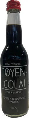 Tøyen Cola 330ml Fl Tøyen Mineralvann Fabrikk