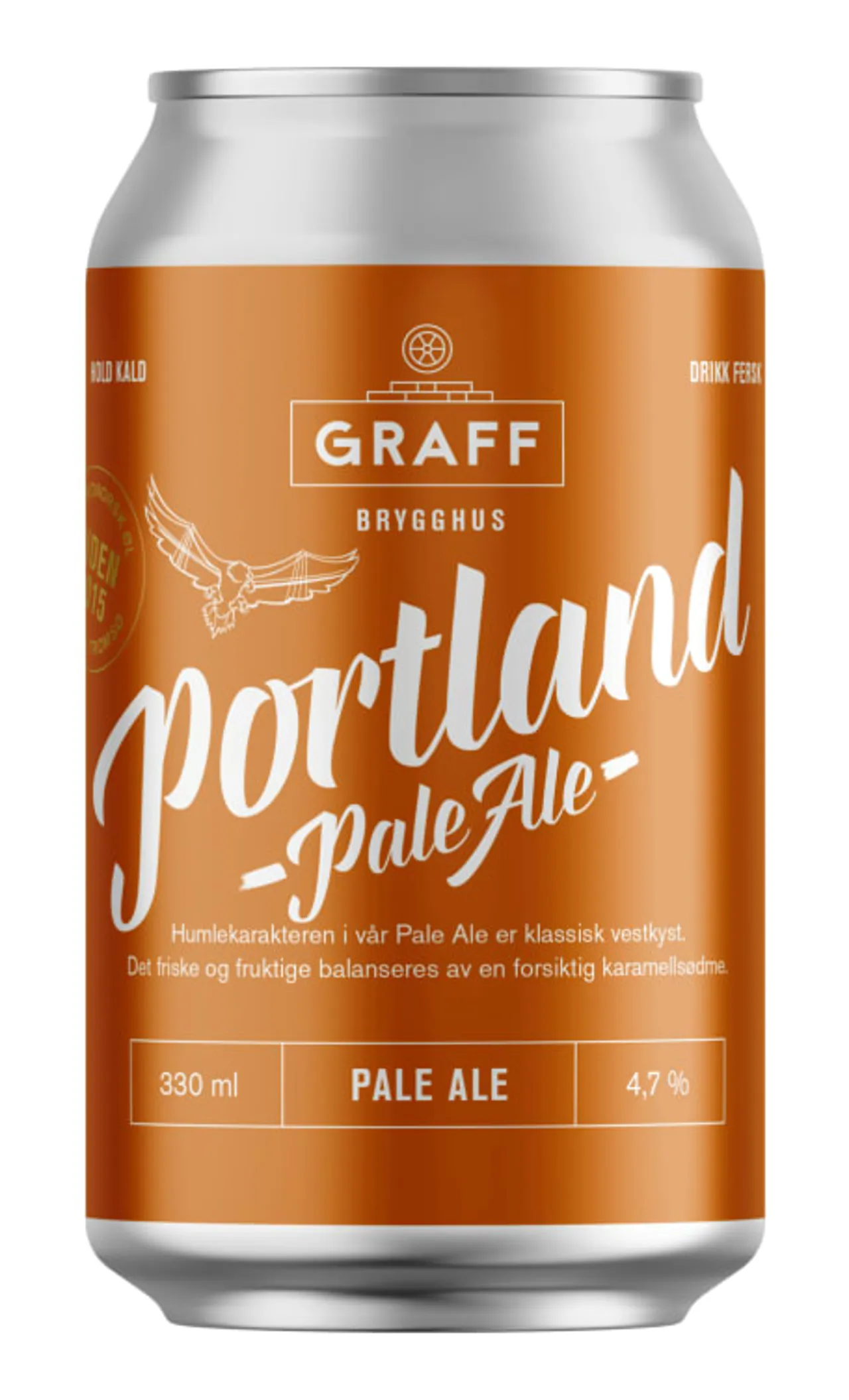 PORTLAND PALE ALE 0,33L BX GRAFF BRYGGHUS