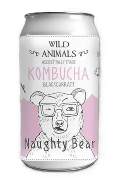 KOMBUCHA NAUGHTY BEAR 0,33L BX SENJA ROASTERS