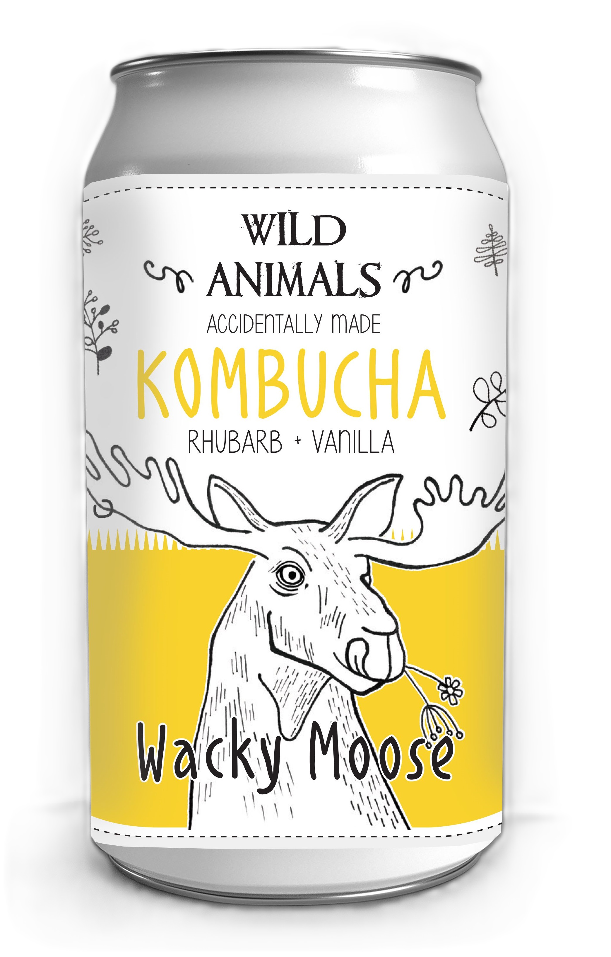 KOMBUCHA WACKY MOOSE 0,33L BX SENJA ROASTERS