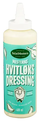 Hvitløksdressing 400ml Salatmestern