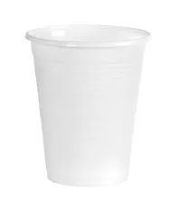 Plastbeger Hvit Pp 21cl 20x100stk
