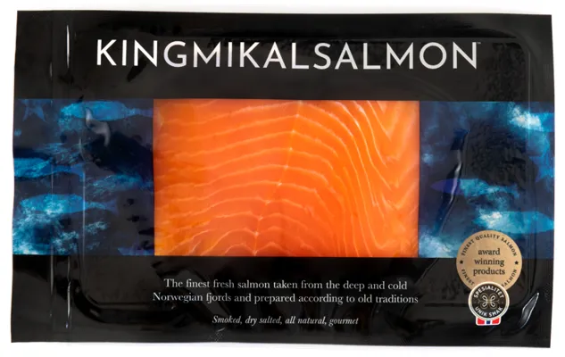 Einerrøykt Laks Skivet 100g Mikals Laks