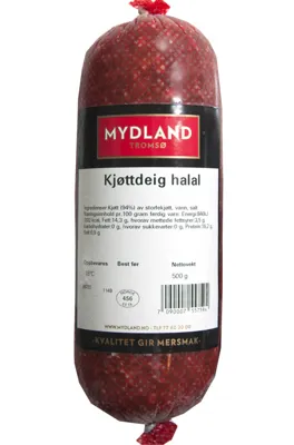 Kjøttdeig Halal 500g Mydland