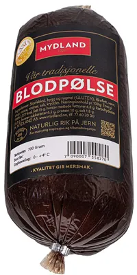 Blodpølse 700g Mydland