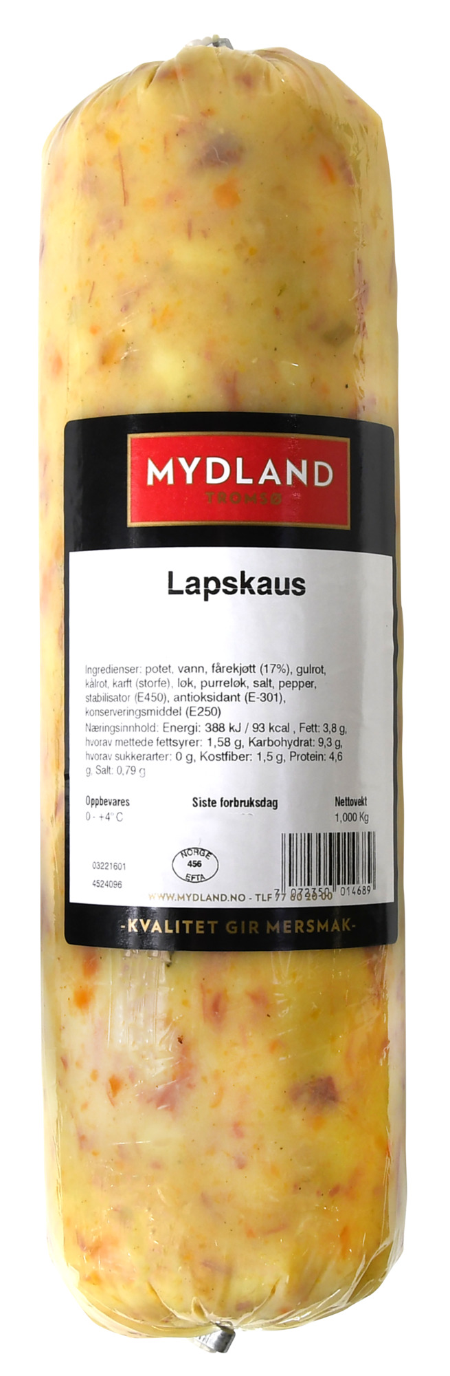 LAPSKAUS SNABB 1KG MYDLAND