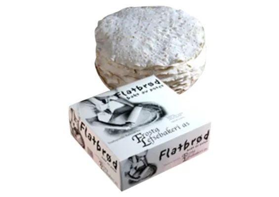 Hjemmebakt Flatbrød 400g Frosta Lefsebakeri