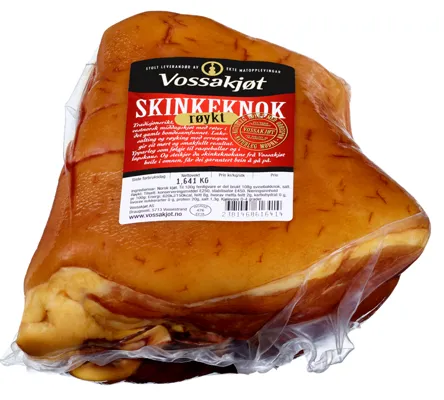 Skinkeknoke Eldhusrøykt Ca 1,5kg Vossakjøt