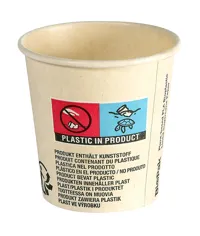 Pappbeger 6cl Pla Sweet Ecoecho
