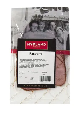 Pastrami 100g Mydland