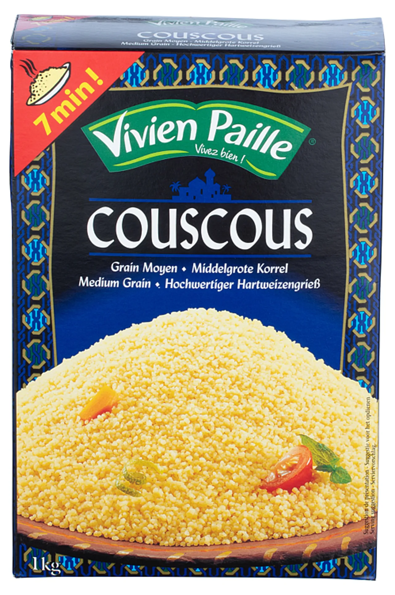 COUSCOUS 1KG VIVIEN PAILLE