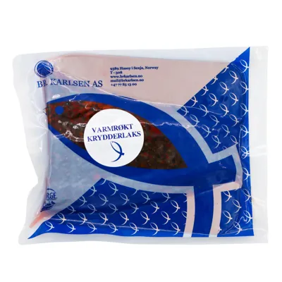 VARMRØKT KRYDDERLAKS BIT CA 500G FRYS BR KARLSEN VARMRØKT KRYDDERLAKS BIT CA 500G FRYS BR KARLSEN
