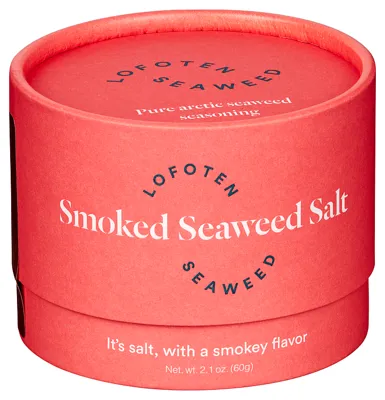 SMOKED SEAWEED SALT 60G LOFOTEN SEAWEED SMOKED SEAWEED SALT 60G LOFOTEN SEAWEED