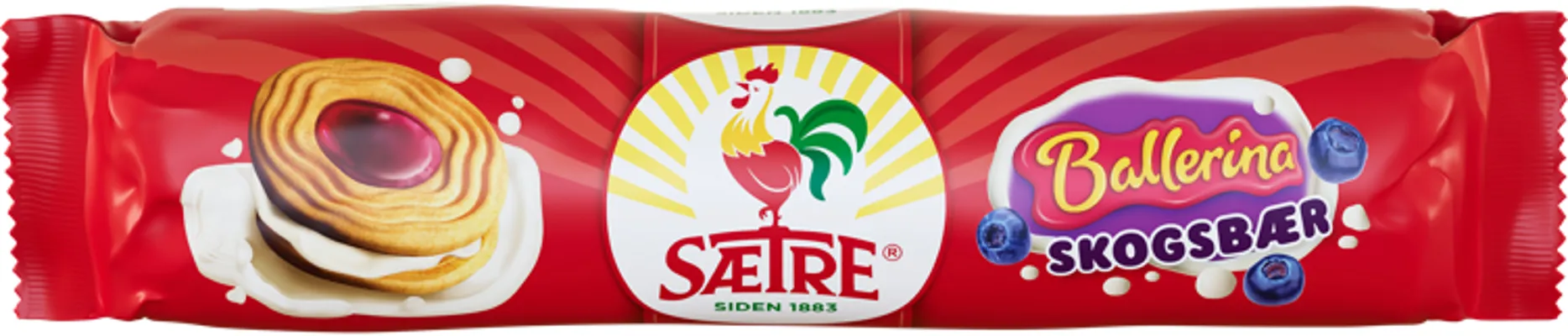 SÆTRE BALLERINA SKOGSBÆR 190G SÆTRE BALLERINA SKOGSBÆR 190G