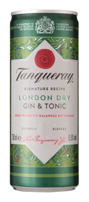 Tanqueray Gin & Tonic Can 6,5% 25cl