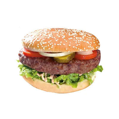 AMERIKANSK HAMBURGER 100G SLÅTTO AMERIKANSK HAMBURGER 100G SLÅTTO