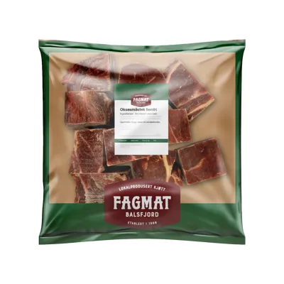 Oksesmåstek Benfri Ca 1,29kg Fagmat Kjøtt