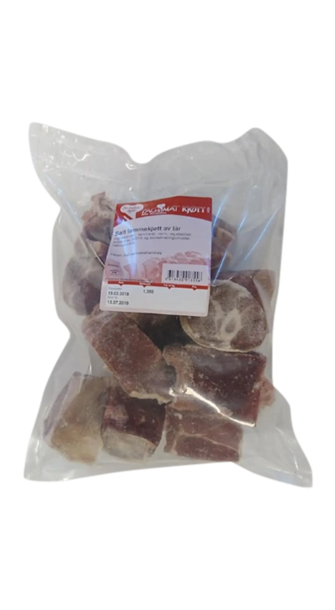 SALT LAMMEKJØTT CA 1.29KG FAGMAT KJØTT