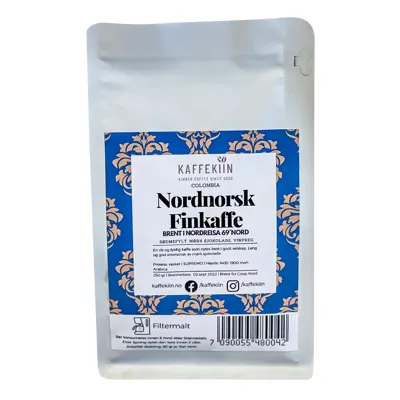 NORDNORSK FINKAFFE 250G KAFFEKIIN NORDNORSK FINKAFFE 250G KAFFEKIIN