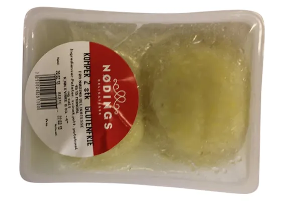KOMPER GLUTENFRIE 700G NØDINGS KOMPER GLUTENFRIE 700G NØDINGS