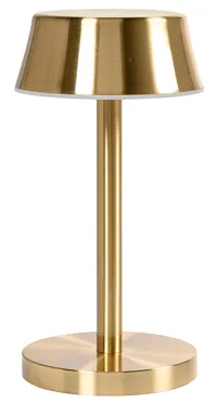 Led Lampe Trådløs 10x20cm Nour Midi Brass