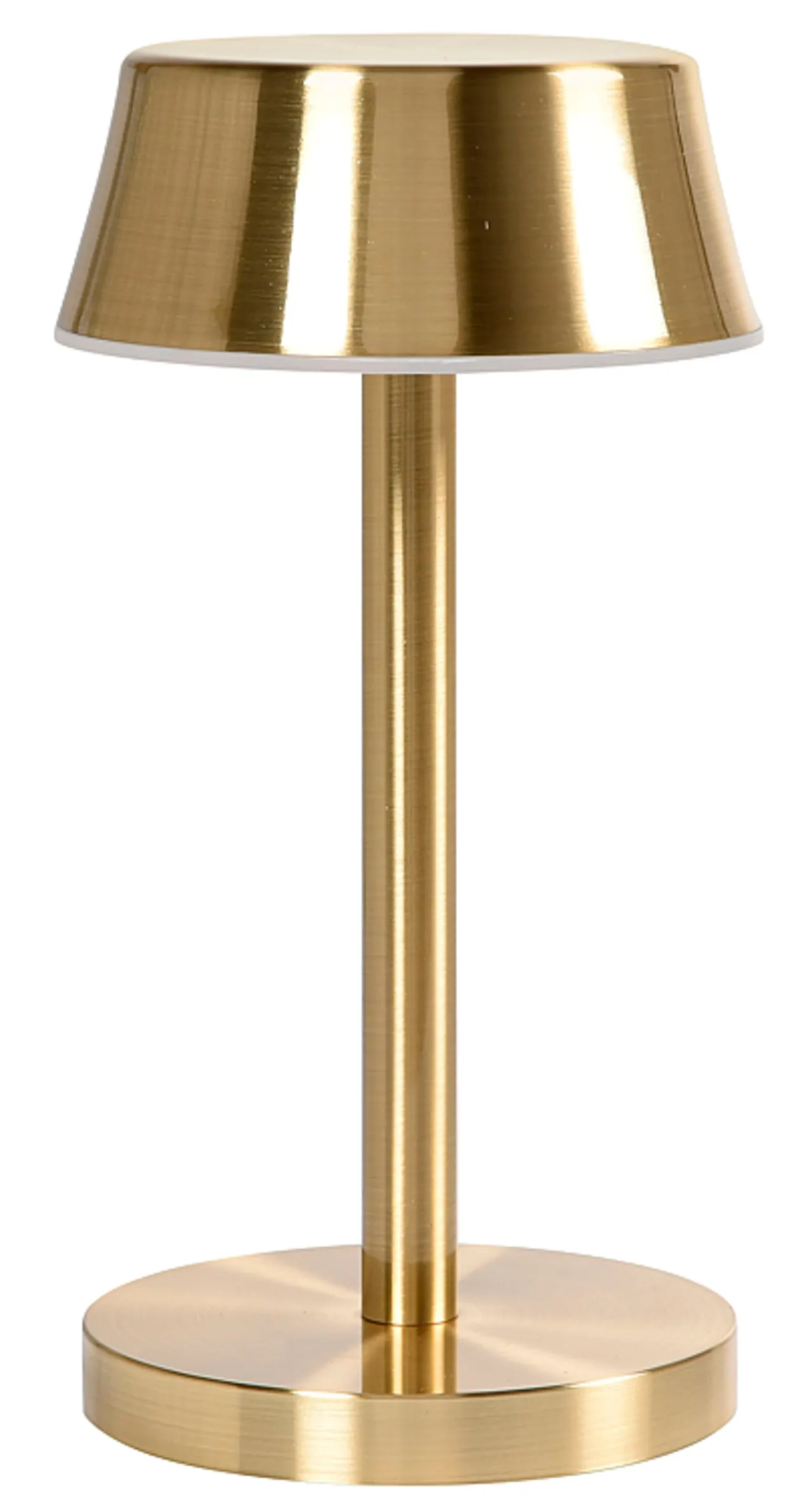 LED LAMPE TRÅDLØS 10X20CM NOUR MIDI BRASS