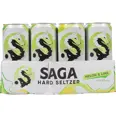 SAGA HARD SELTZER - MELON & LIME 4,5% 33CL