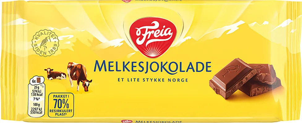 Freia Melkesjokolade 100g