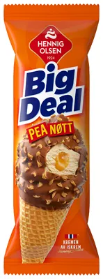 Big Deal Peanøtt Fløteis