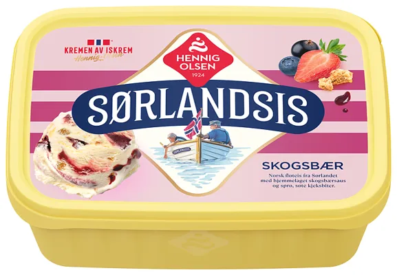 SØRLANDSIS SKOGSBÆR FLØTEIS SØRLANDSIS SKOGSBÆR FLØTEIS