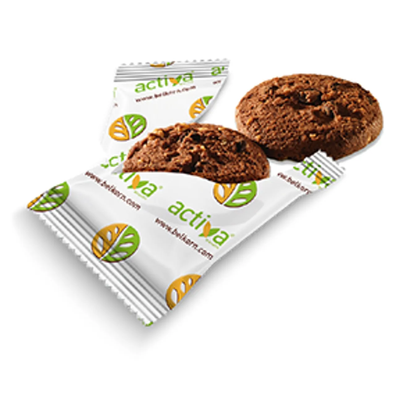AKTIVIA SJOKOLADE KJEKS SUKKERFRI 2PK X 65STK 20G BELKORN