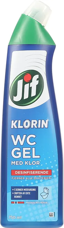 JIF KLORIN WC GEL 750ML JIF KLORIN WC GEL 750ML