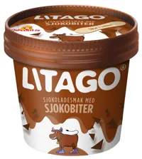 Litago Sjokoladesmak Med Sjokobiter 160ml