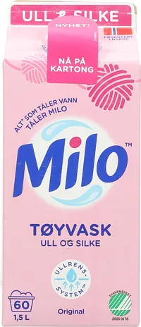 MILO TØYVASK ORGINAL 1,5L KARTONG