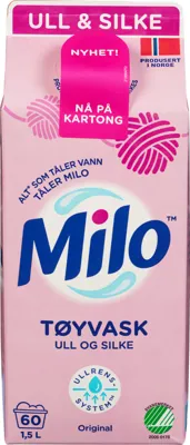 Milo Tøyvask Orginal 1,5l Kartong