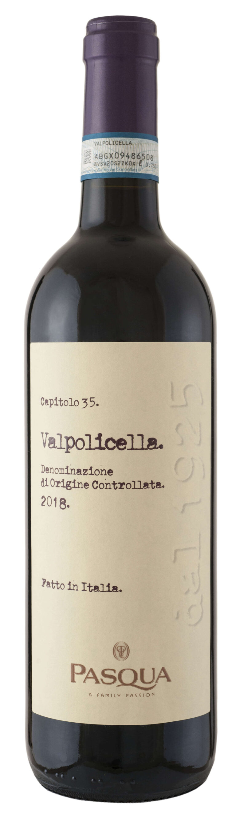 PASQUA CAPITOLI VALPOLICELLA 12% 75CL